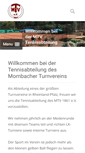 Mobile Screenshot of mtv-tennisabteilung.de